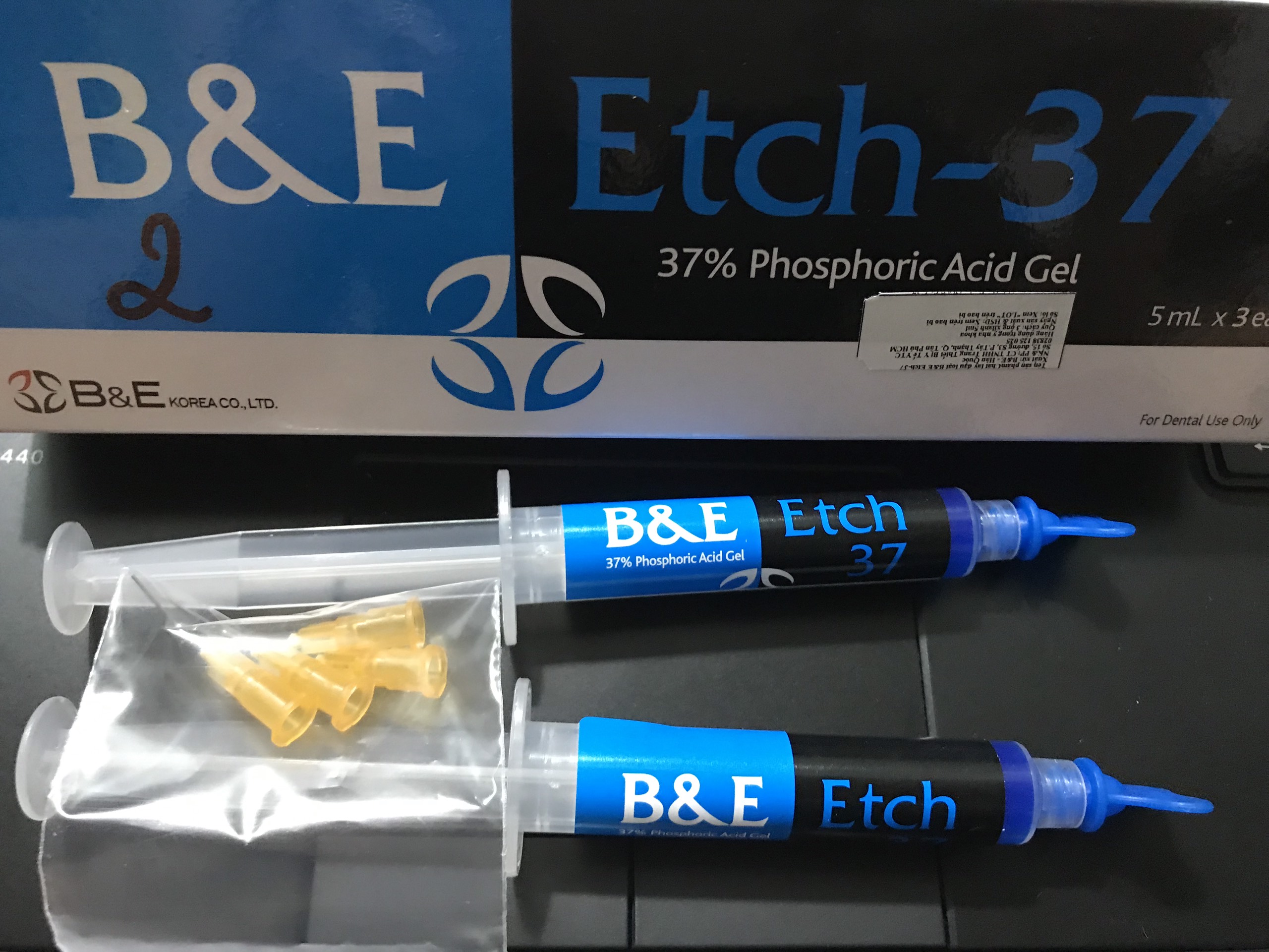 [HCM]Vật liệu xói mòn - Etching gel B&E 37%