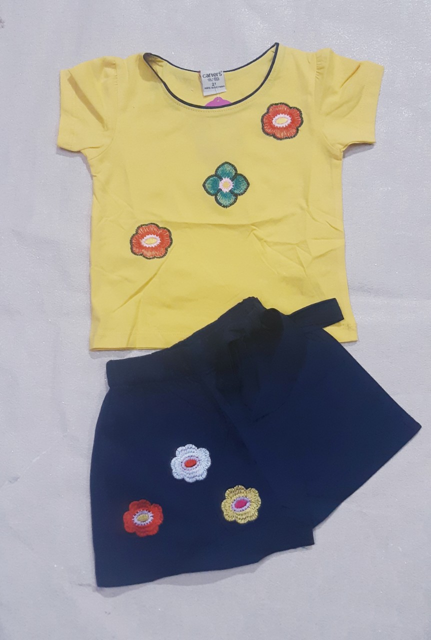 Sét bộ chân váy (trong có quần) cho bé gái