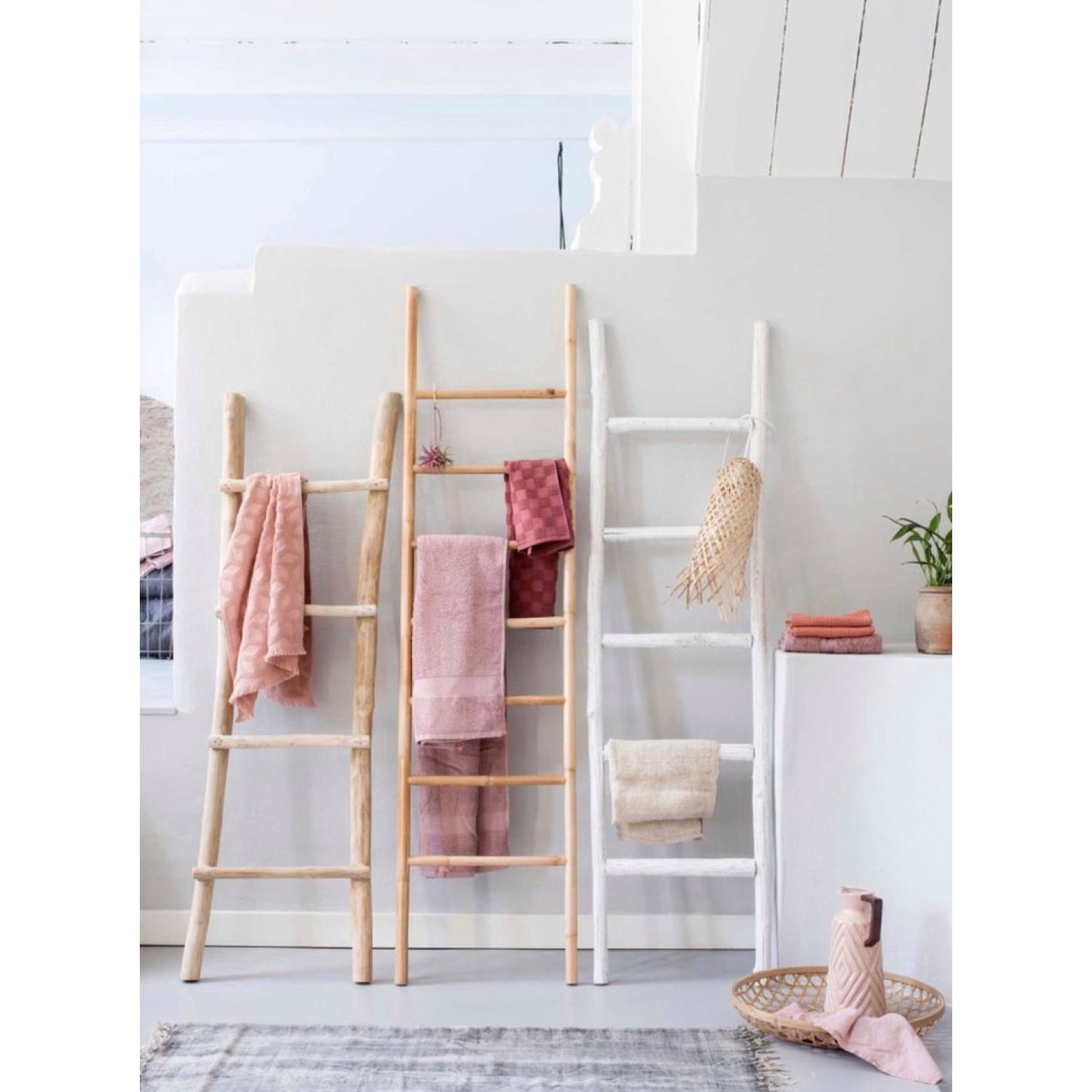 Sale Bùng Nổ ,Thang Gỗ Trang Trí Decor< Làm Kệ, Chụp Ảnh >