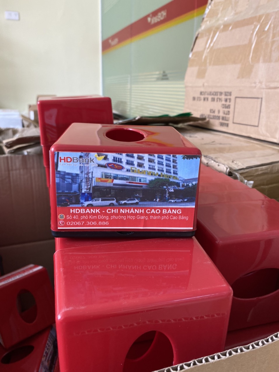 Hộp đựng giấy ăn cỡ nhỏ Vg-002