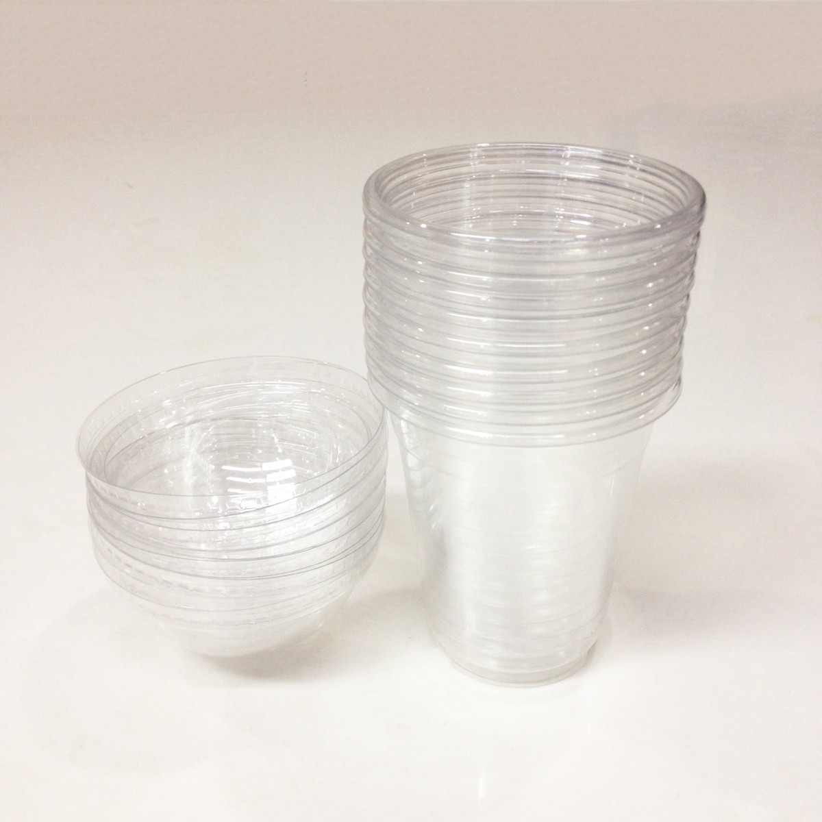 50 cốc, ly nhựa nắp cầu, ly đựng trà sữa 350ml