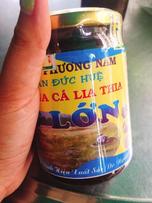 mắm chua cá lia thia