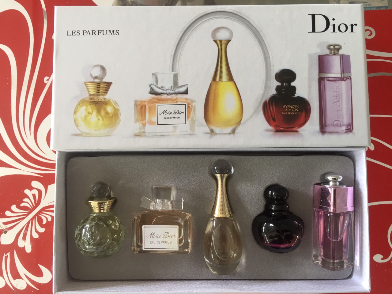 SET NƯỚC HOA DIOR 5 CHAI THƠM LÂU