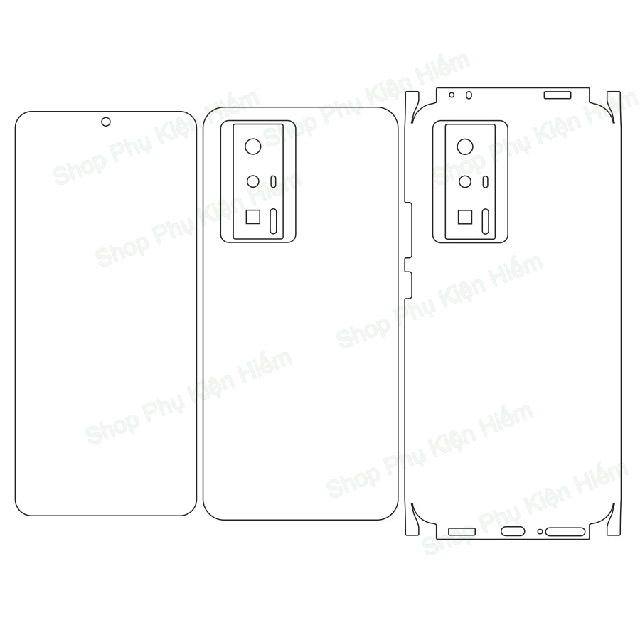 Dán ppf full viền redmi k60 pro - redmi k60 - tặng dán camera