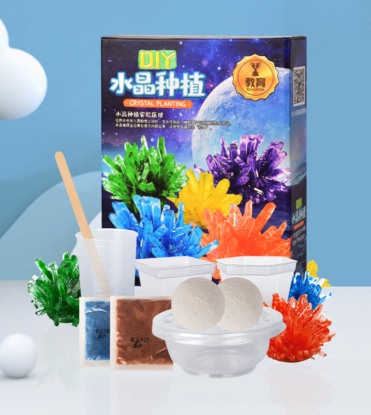 Bộ Kit Nuôi Trồng Cây Tinh Thể KDP/ADP - Bộ Thí Nghiệm Khoa Học, Dụng Cụ Thí Nghiệm