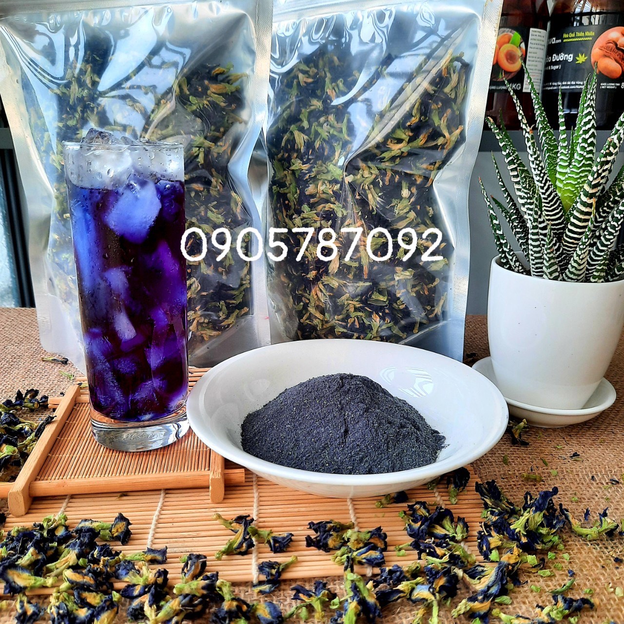 trà hoa đậu biếc cánh mỏng 1kg