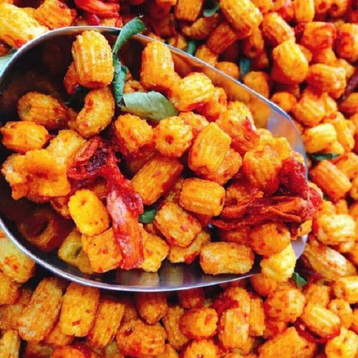 1kg Nui sấy bò lá chanh
