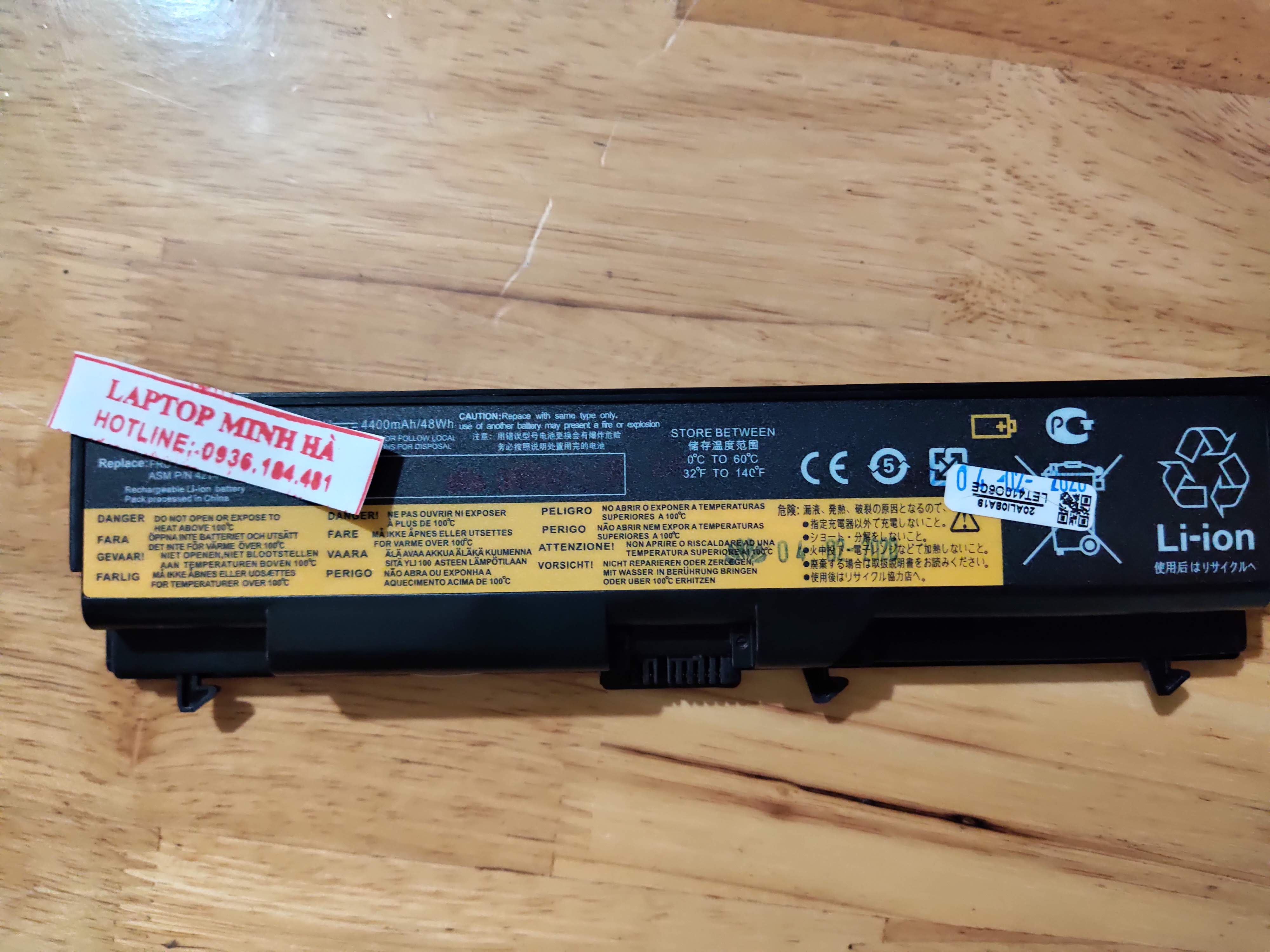 Pin laptop Lenovo ThinkPad T510