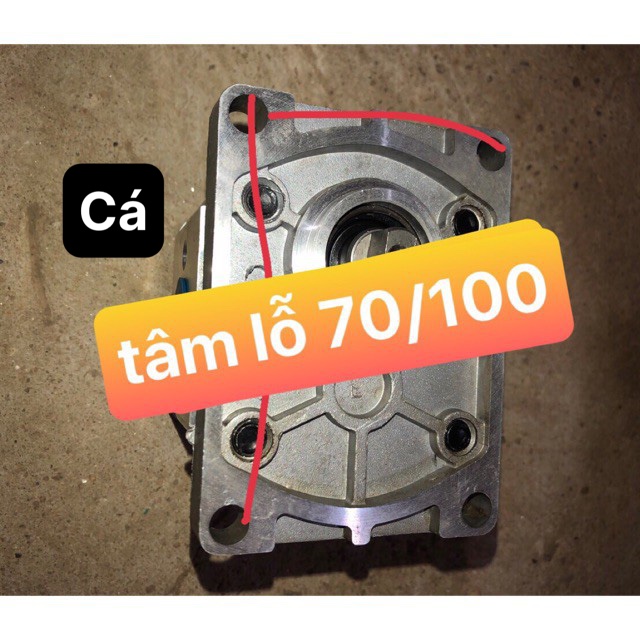 Bơm ben 316 quay trái bơm thuỷ lực