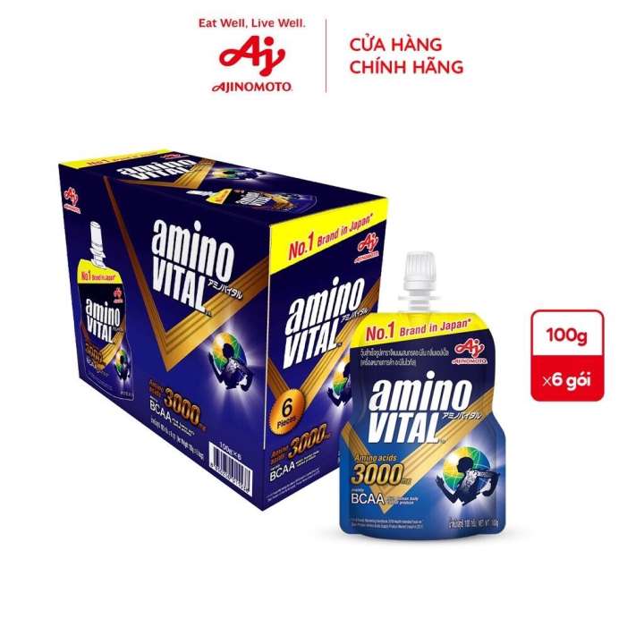 Combo 6 Gói Thức Uống Thể Thao "aminoVITAL" 100g/Gói - Hình ảnh 3