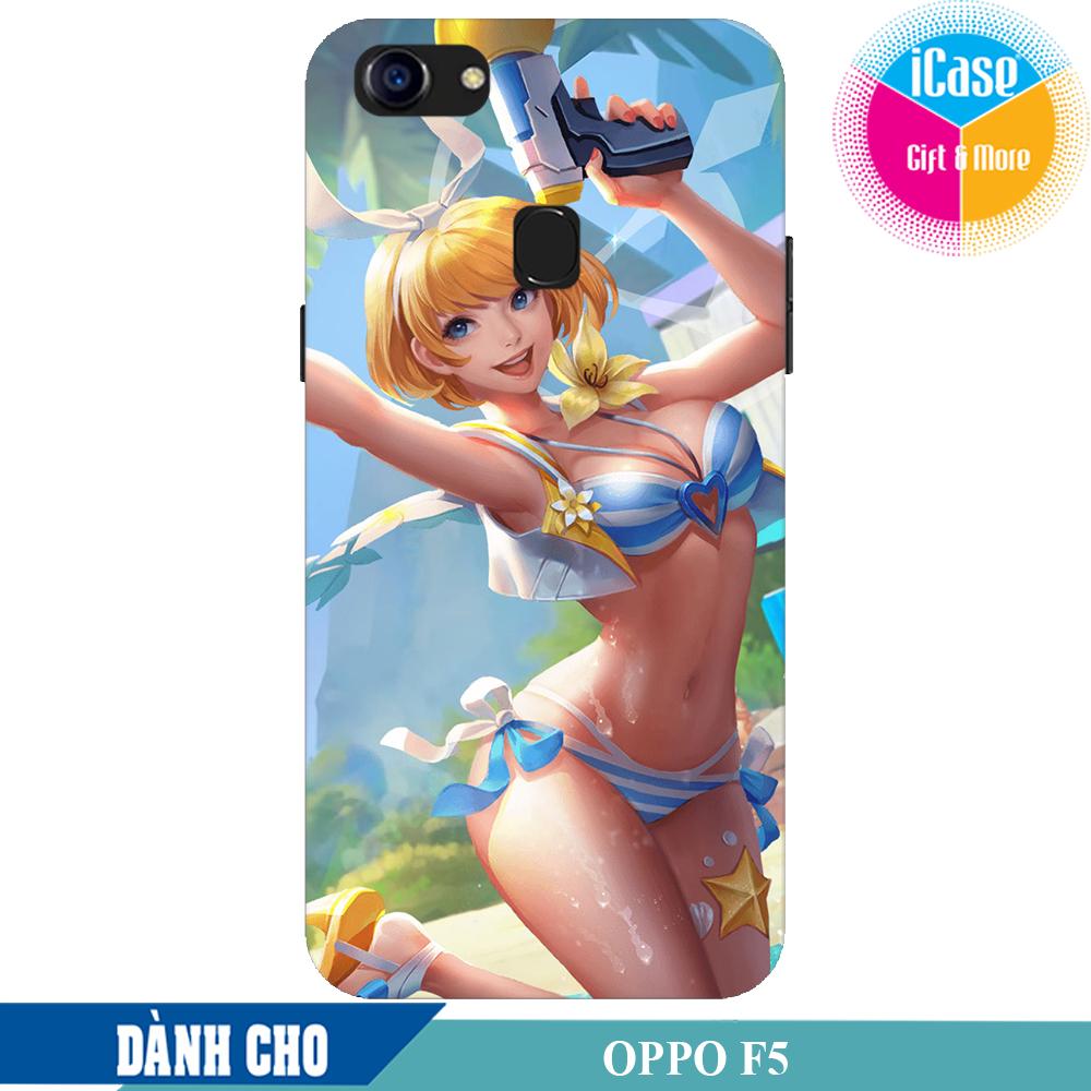 Case for Oppo F5 Youth Violet Mèo Siêu Quậy