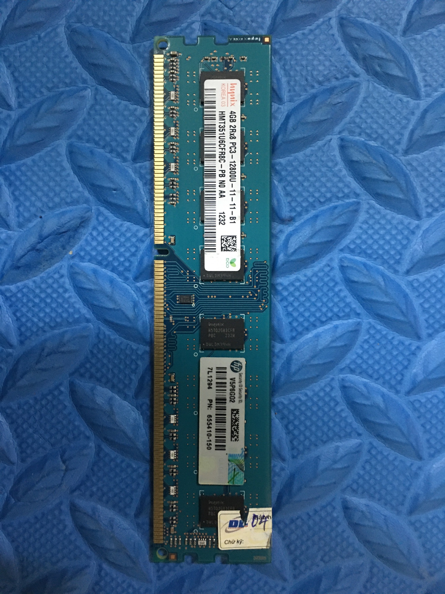 Ram DDR3 4G 1600
