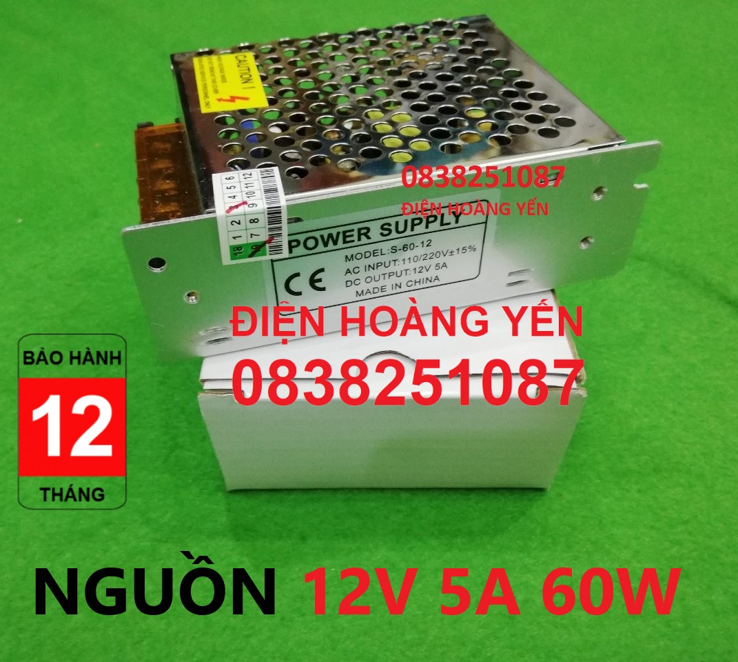 [HCM]Nguồn tổng tổ ong 12V 5A