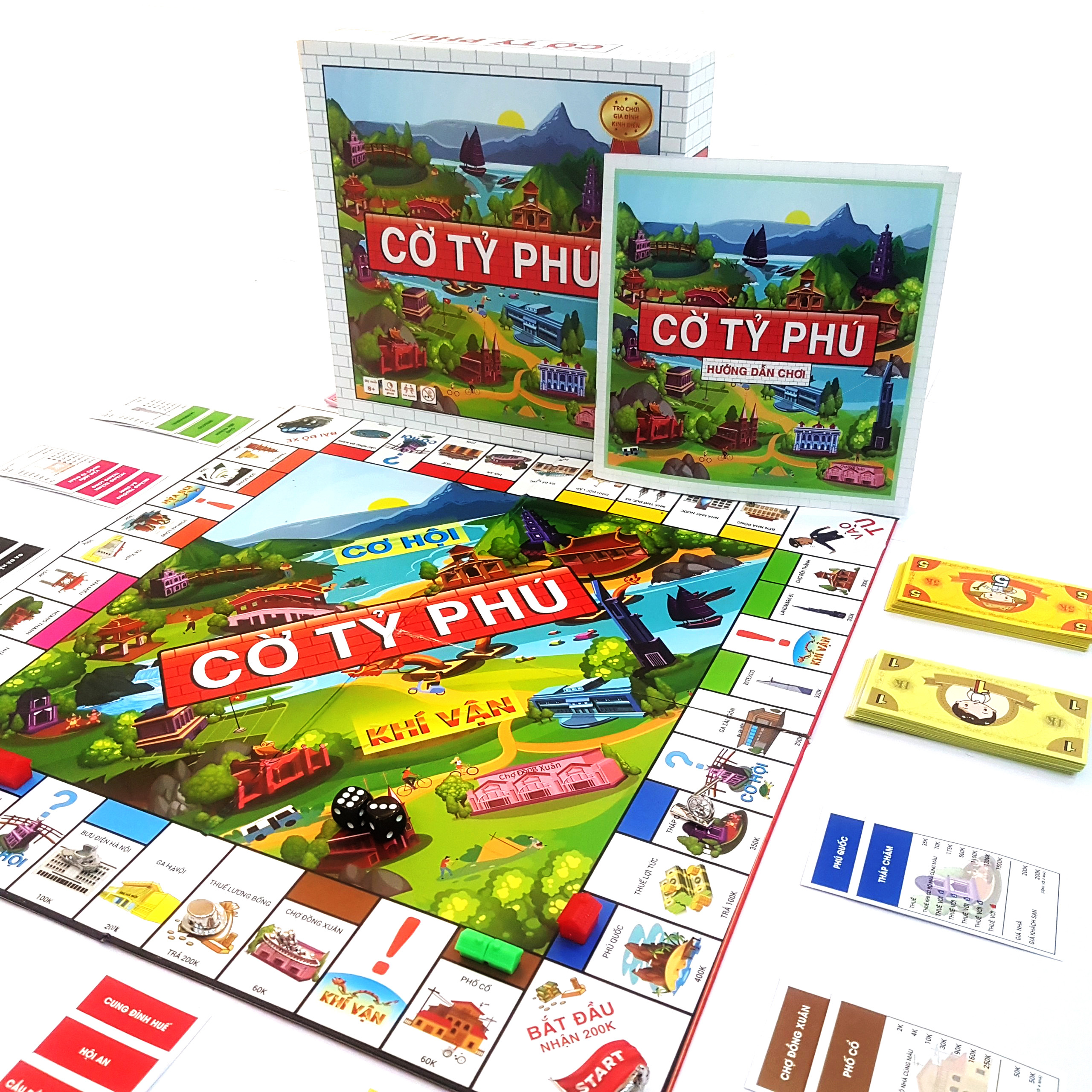 Cờ Tỷ Phú Việt Nam - Phiên bản cao cấp