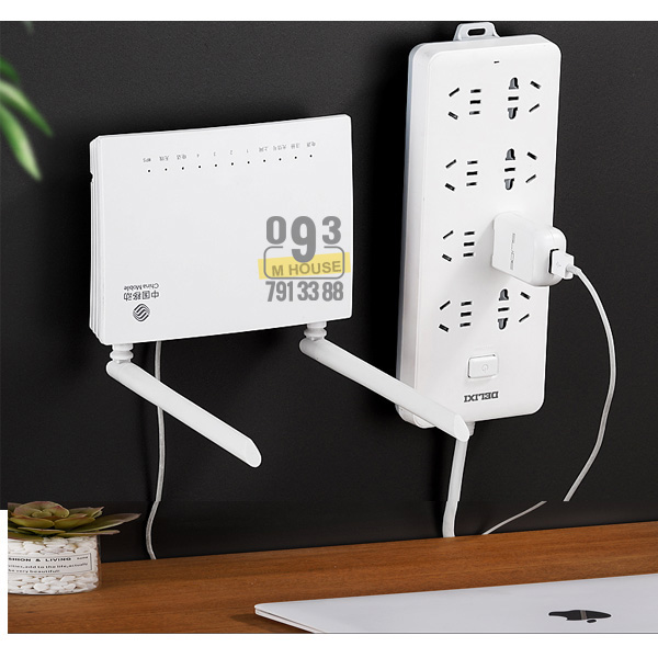 Hanger Socket Fixer Wall Stickers Sockets Wall Mounted Sockets Tow Line Power Strips Router Storage No Trace No Punch