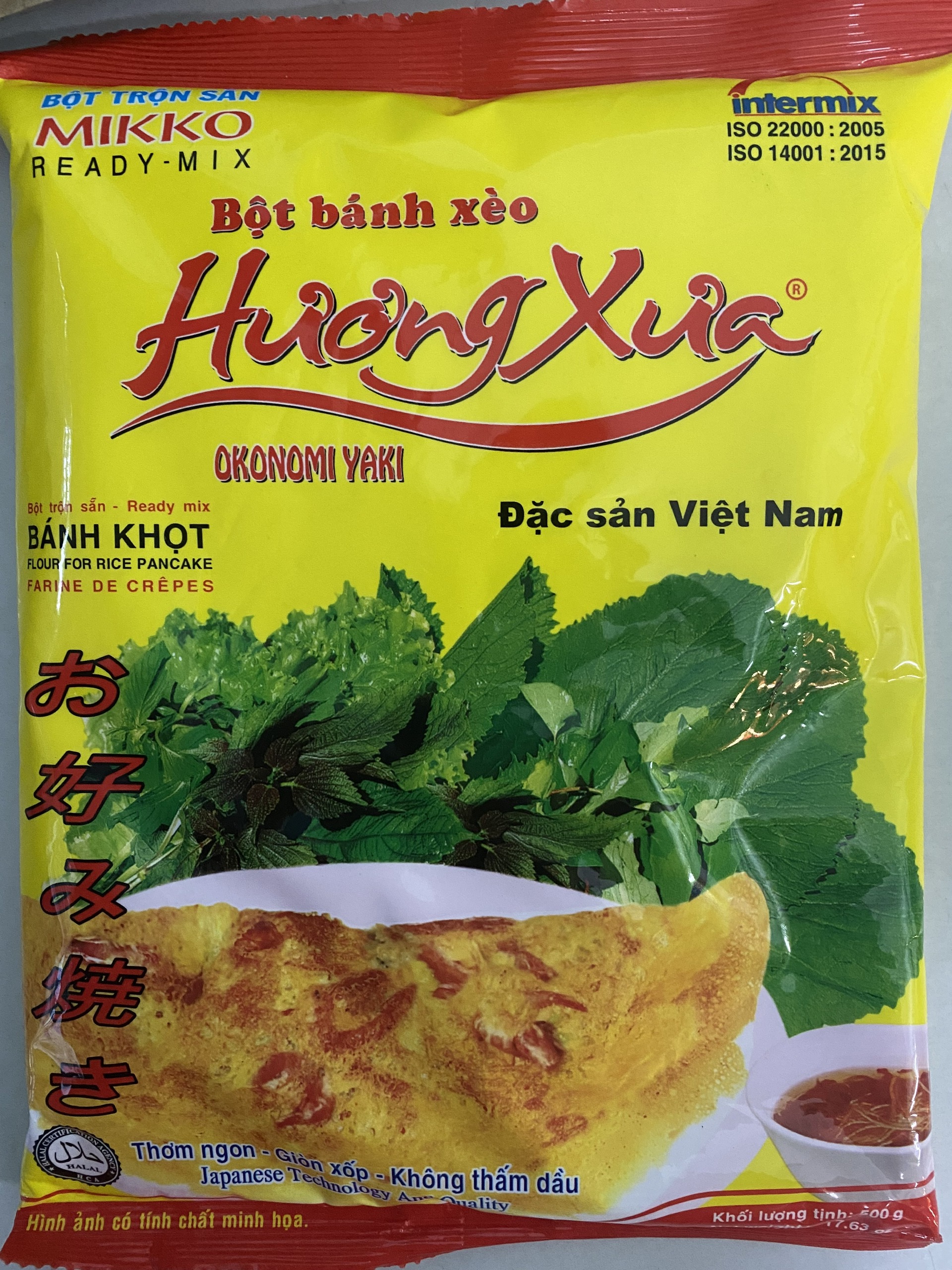 Bột Bánh xèo Hương Xưa 500gr