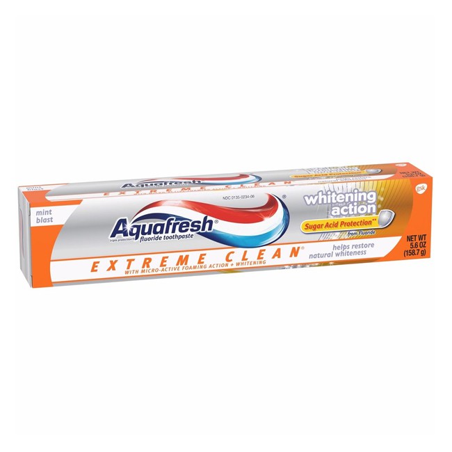 [HCM]Kem Đánh Răng Aquafresh Whitening Action 158.7g