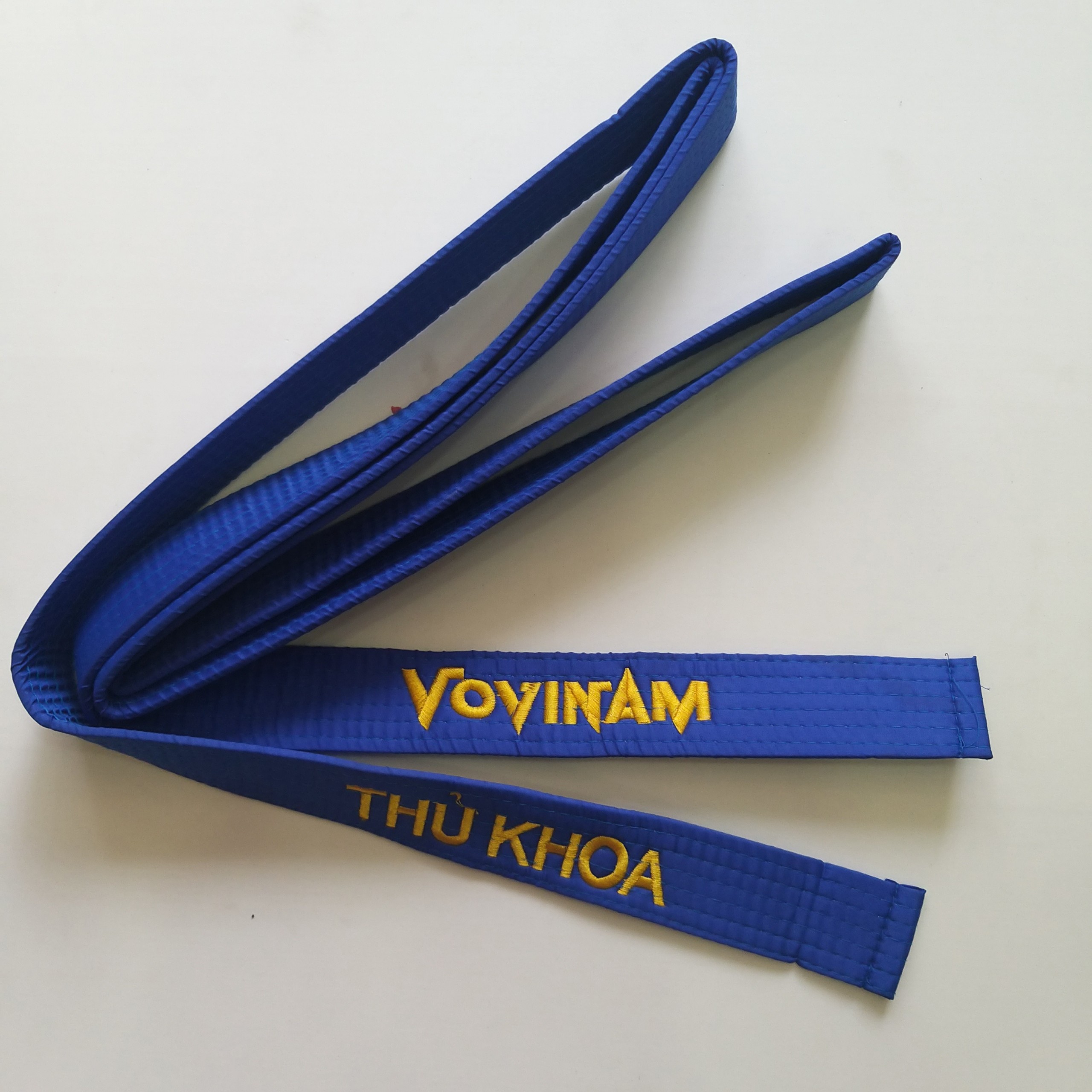 {Đai Vovinam thêu Thủ Khoa, Á Khoa Tốt}  và Thường Dây Đai Võ Thuật Ailaikit