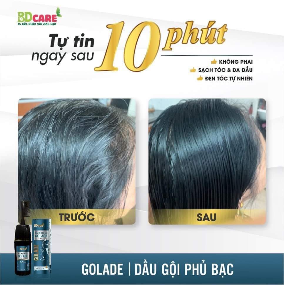 Dầu gội phủ bạc - GOLADE