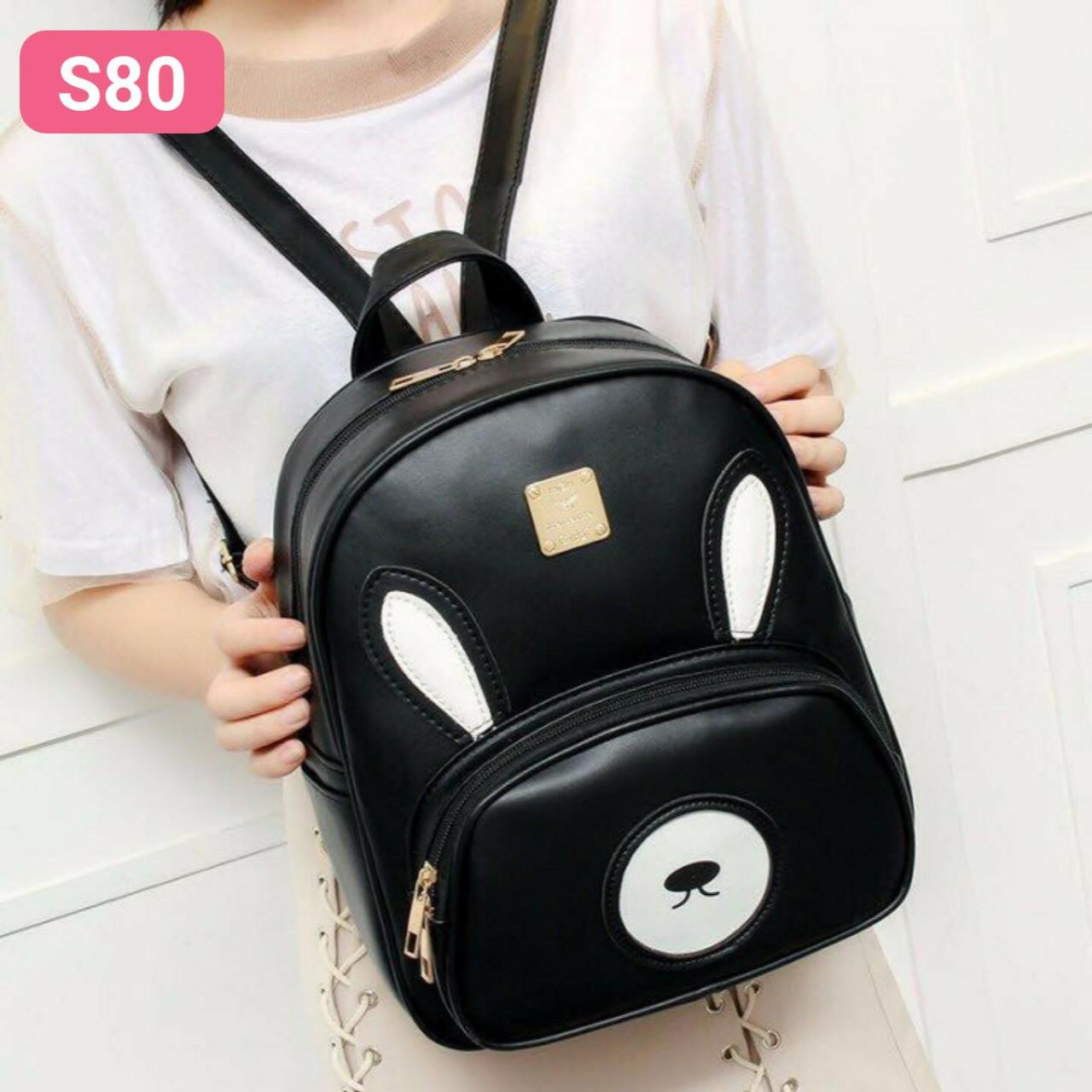 BALO DA PU CAO CẤP GẤU TRẮNG S80