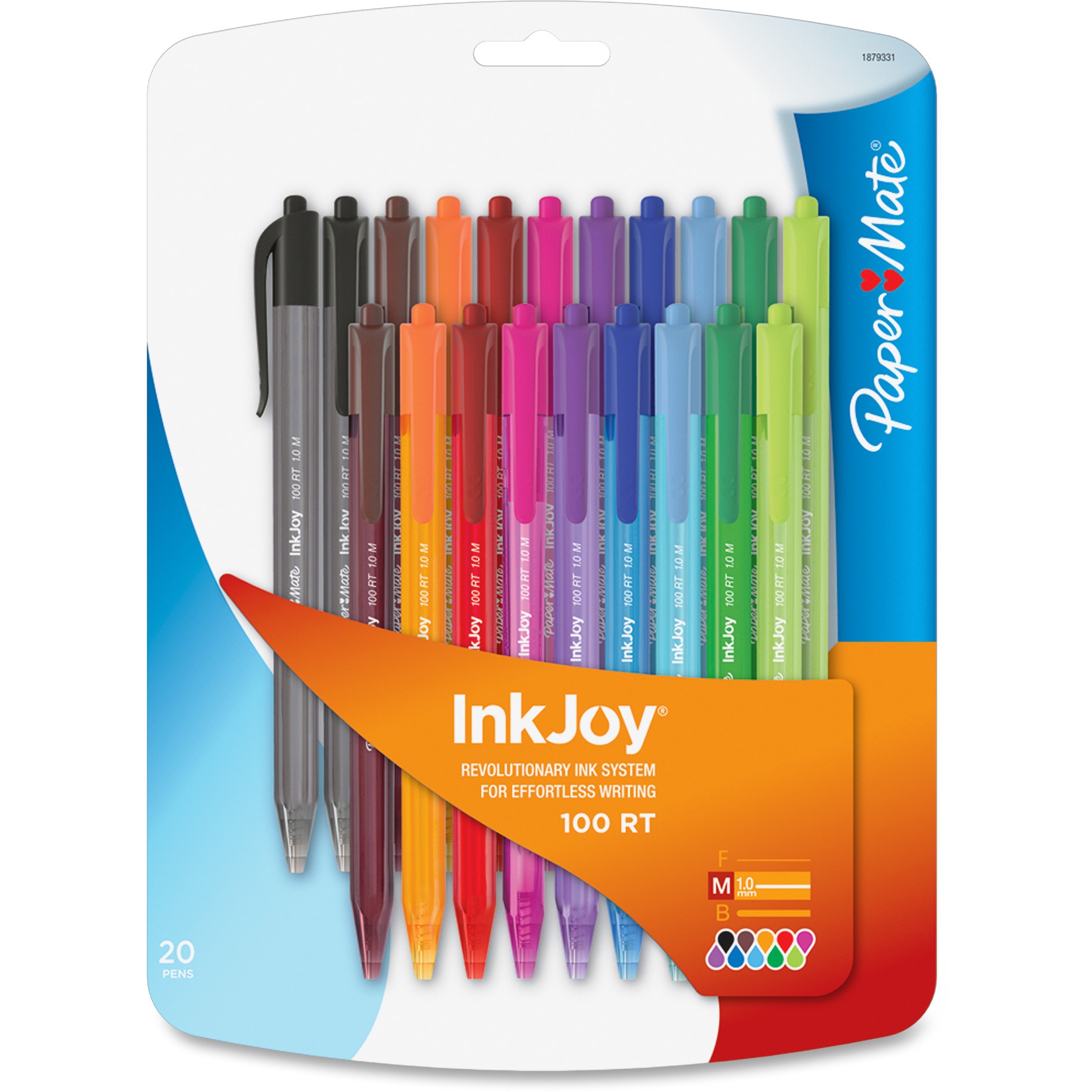 [HCM]Bút bi bấm Paper Mate® InkJoy 100RT - 1.0mm