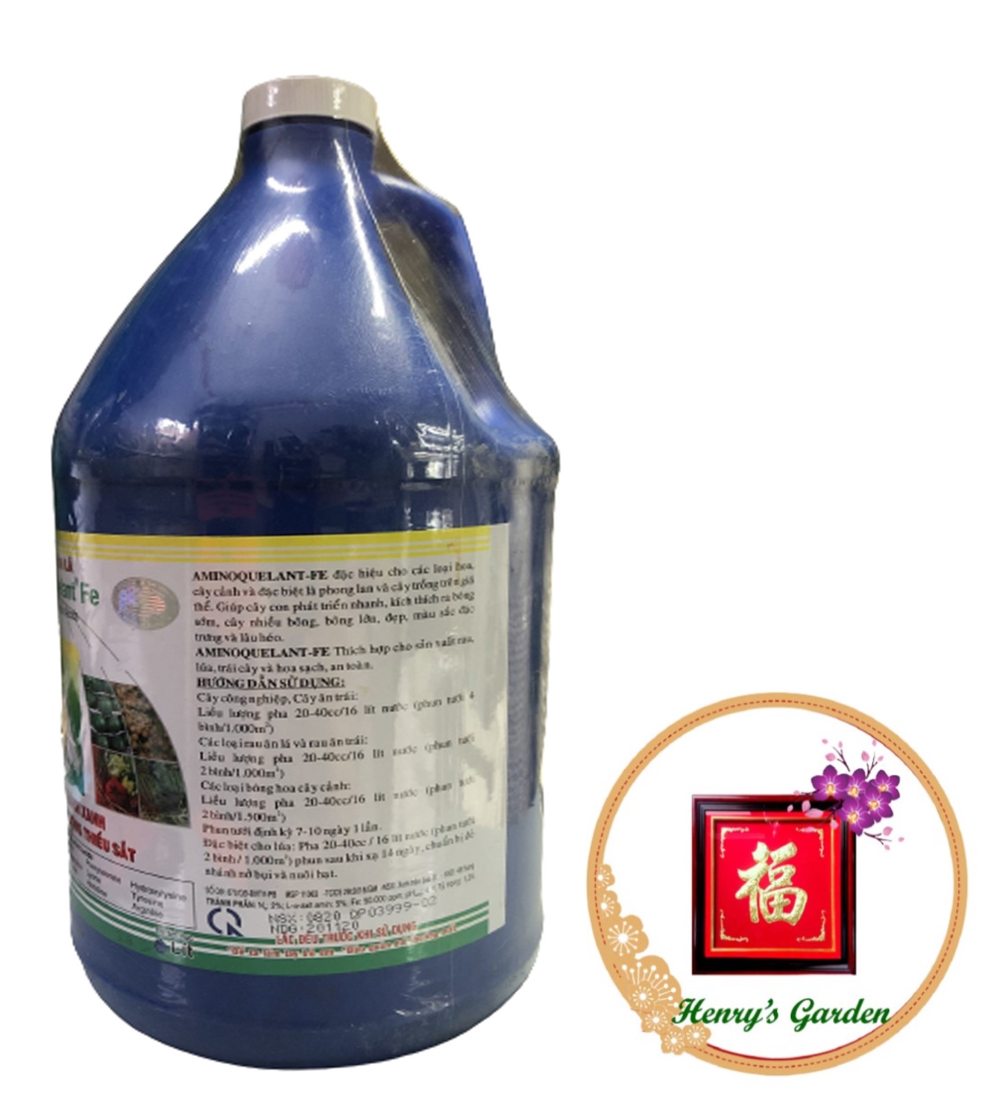 Phân Bón Lá Amino Quelant Fe - #069A# 1gallon