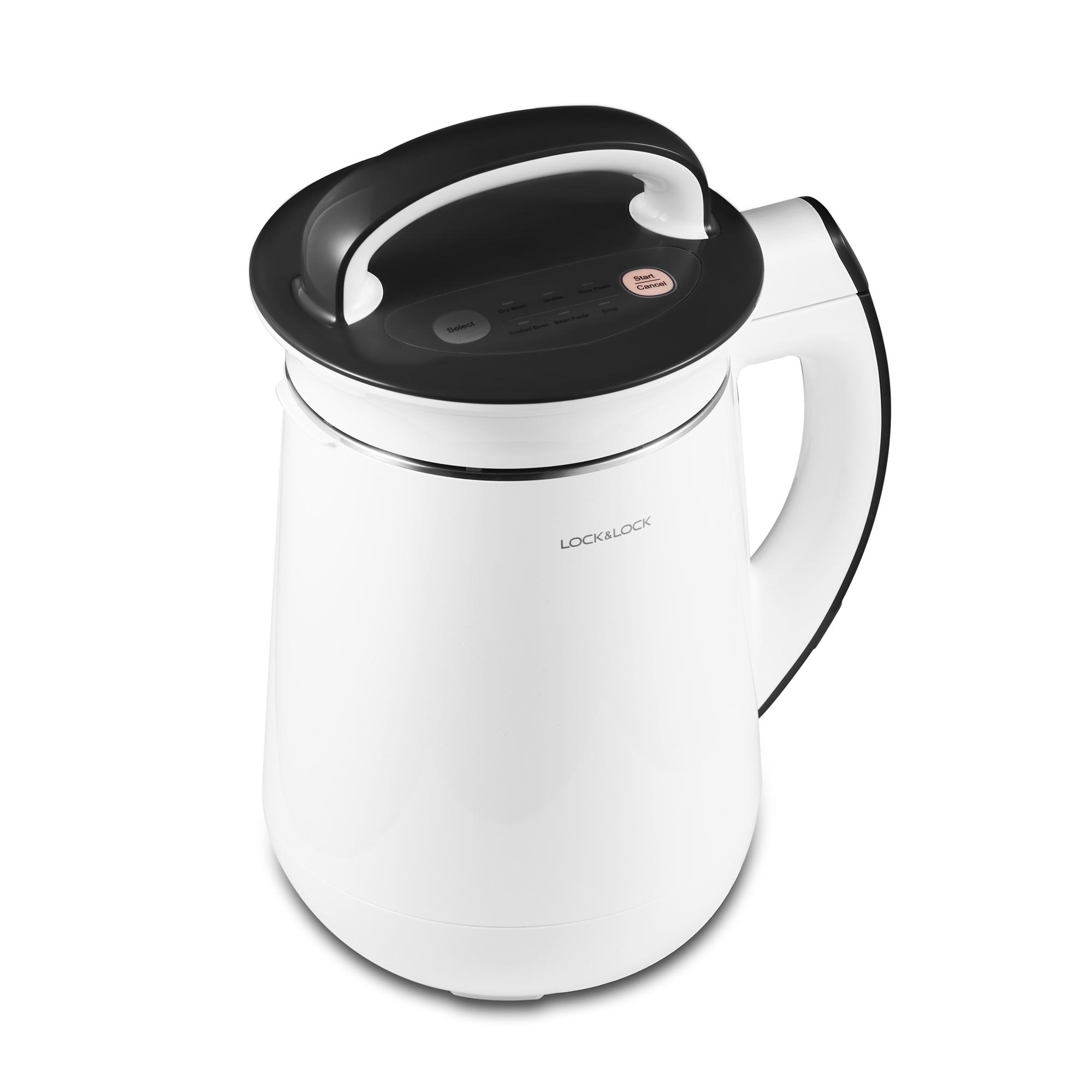 EJS226 - Máy làm sữa đậu nành Lock&Lock - 850W - 1.3L Công nghệ gia nhiệt & Chống tràn - Hàng chính hãng - Bảo hành 2 năm
