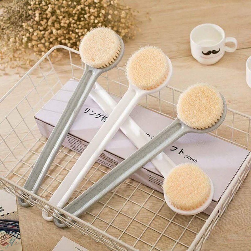 Cây bàn chải cọ lưng, chà lưng Muji Nhật Bản
