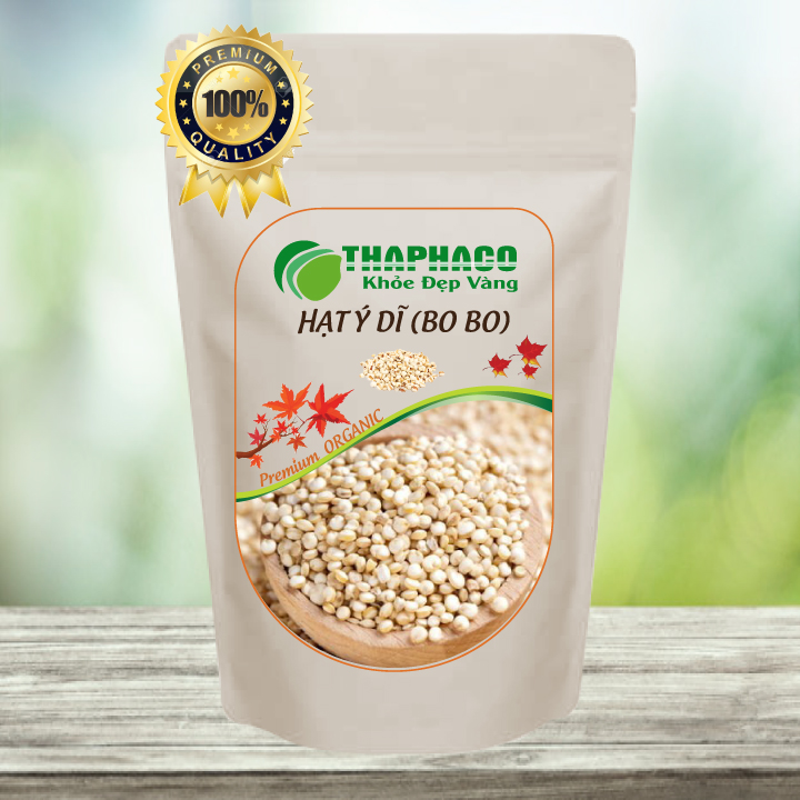 [Túi Lớn 1kg] Hạt Ý Dĩ ( Bo Bo ) Hữu Cơ - Chất Lượng Cao - Giá Tốt - Công Ty Thảo Dược THAPHACO