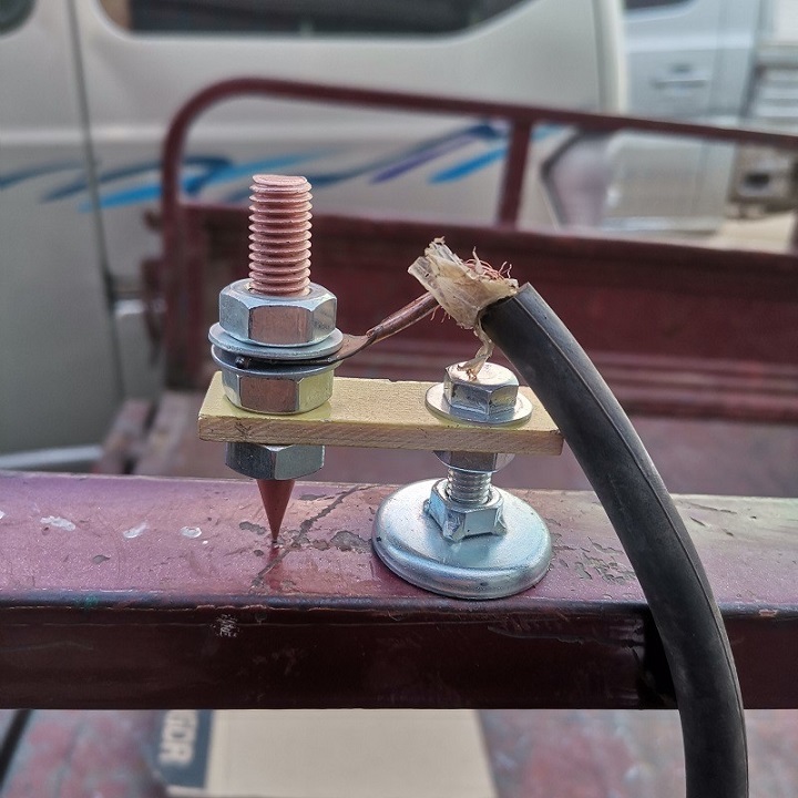 Dụng Cụ Kẹp Mass Dạng 1 Chân Nam Châm Cho Máy Hàn