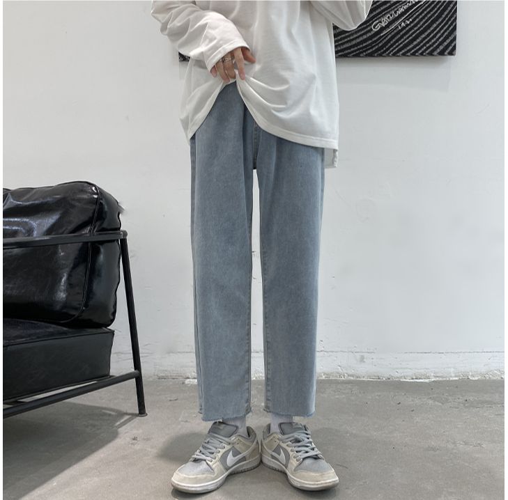 (Mua 1 Tặng 1 món quà) Quần Nam Ống Suông Nam Hàng Đẹp Cao Cấp--Quần Jean Nam Hi7-Boutique
