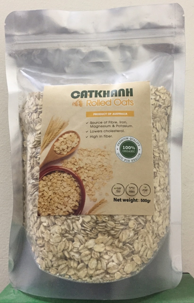 [HCM]Yến mạch Organic Cát Khánh 500gr