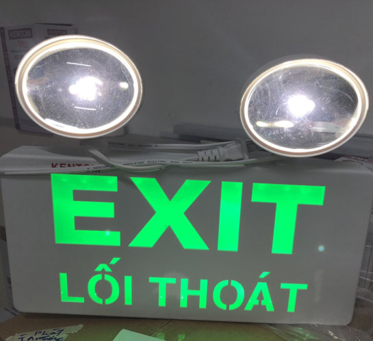 Đèn sự cố kết hợp EXIT Led - khẩn cấp EMERGENCY - thoát hiểm