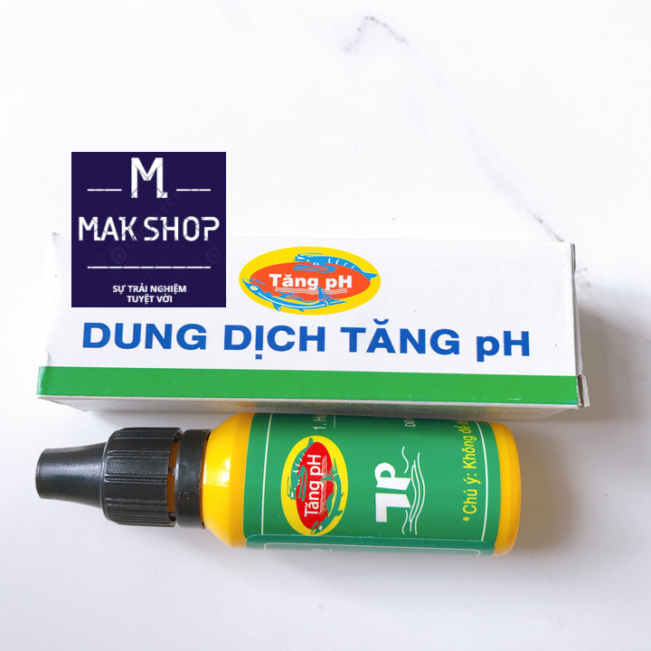 Dung Dịch Tăng pH cho hồ Cá Cảnh, Bể Cá Cảnh, Hồ Thủy Sinh