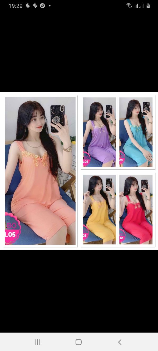 [FREESHIP] ĐỒ BỘ NGỦ THUN LẠNH LỬNG NỮ MẶC NHÀ - M37