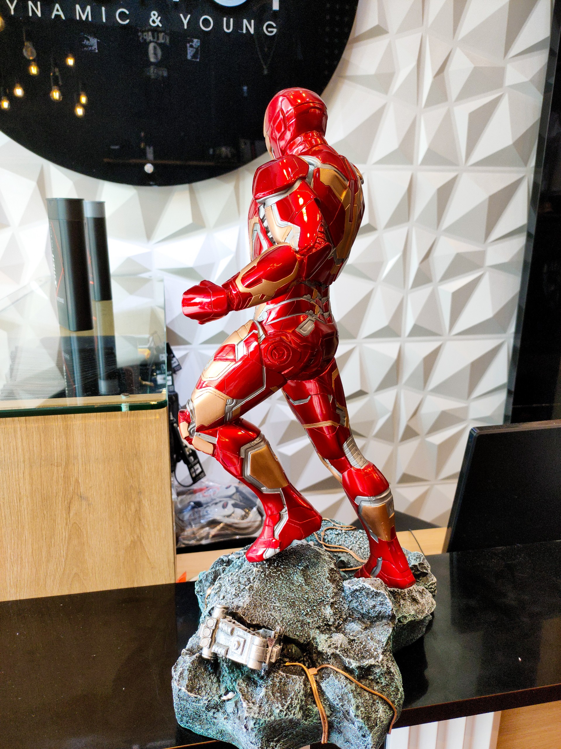 ( Hàng Có Sẵn) Mô hình Iron Man MK43  tỉ lệ 1/4 50cm cao cấp