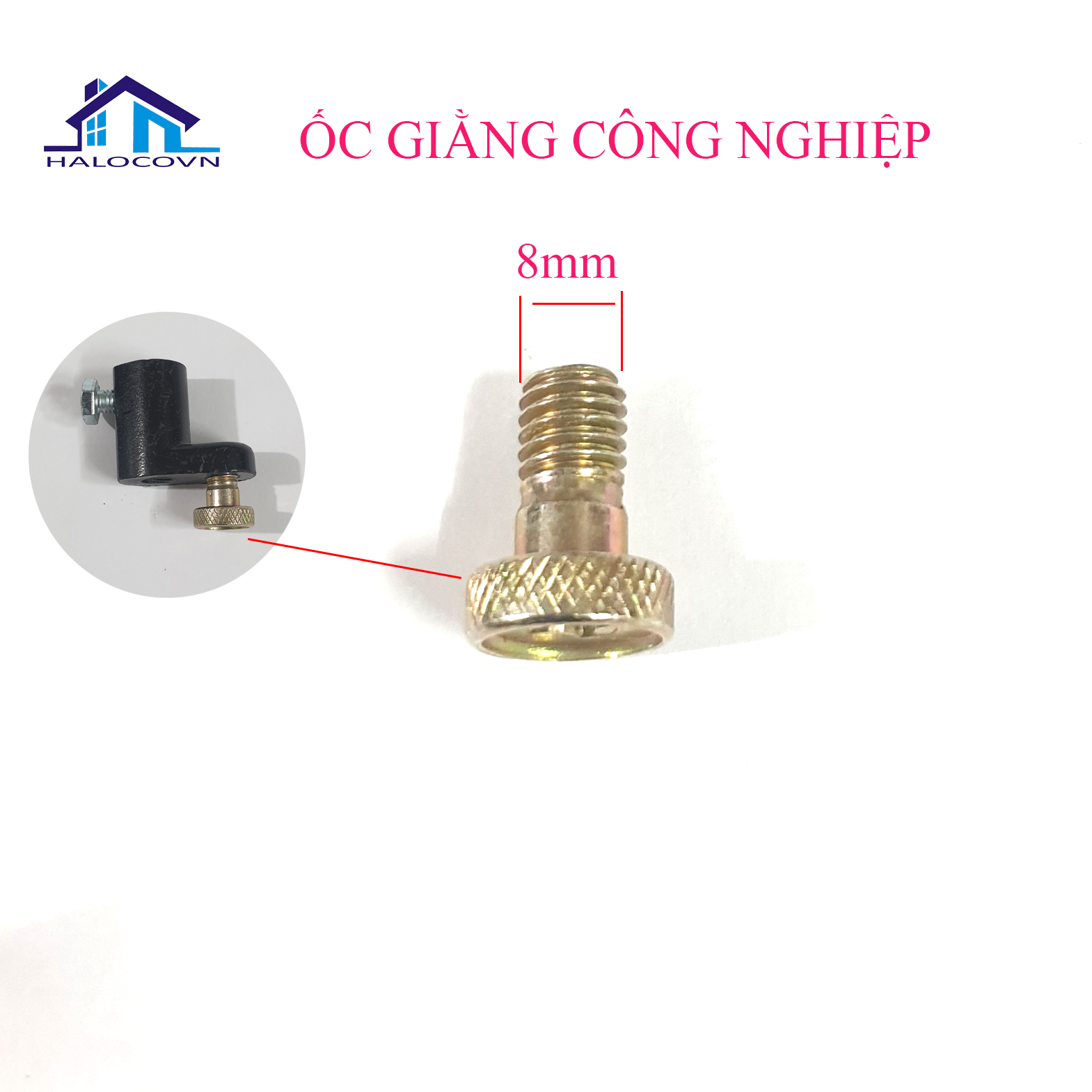 Trục khuỷu tuốc năng quạt công nghiệp đủ ốc trục và giằng