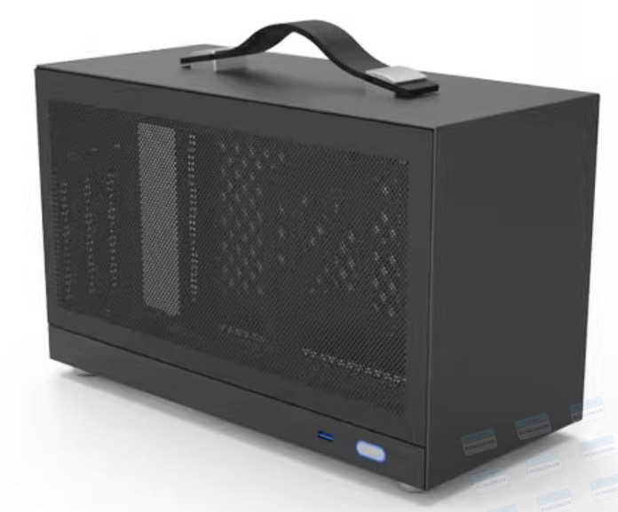 [PCNGON] shiny snake S400 mini ITX computer case -black (with  3.0 riser)