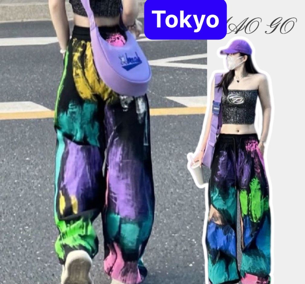 Quần jogger ống rộng nhiều màu trend hàn quốc phong cách xịn sò 2023 - tokyo fashion