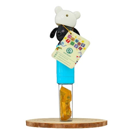 Đồ chơi trẻ em có kẹo - Gấu Panda (Trắng Đen)