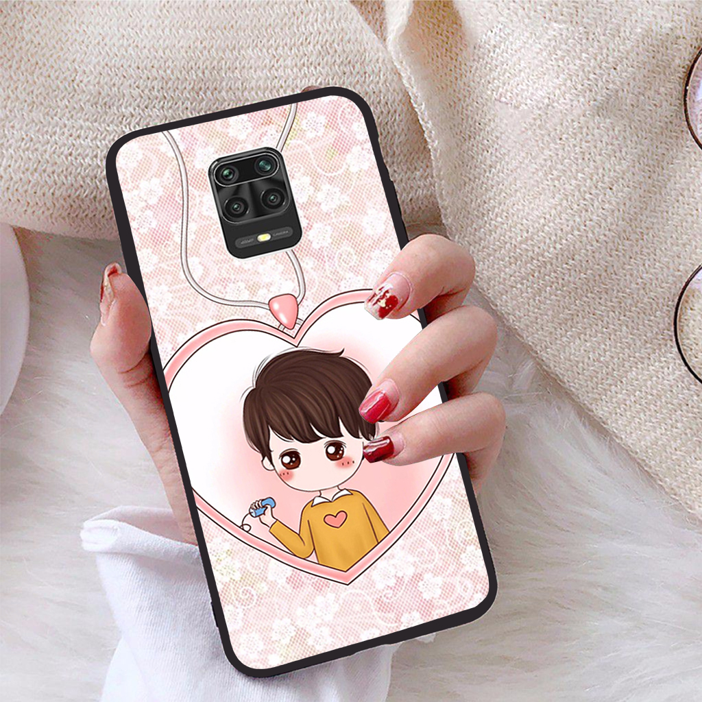 [HCM]Ốp lưng Xiaomi Redmi Note 9S viền dẻo TPU BST Ốp đôi