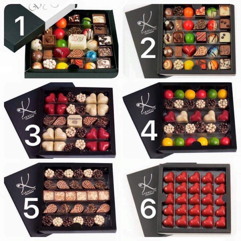 [CHOCOLATE VALENTINE] Socola Tươi Balan Karmello 30 Viên