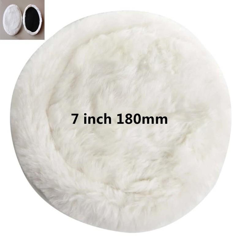 Bộ 2 phớt lông cừu đánh bóng 7 inch-175mm