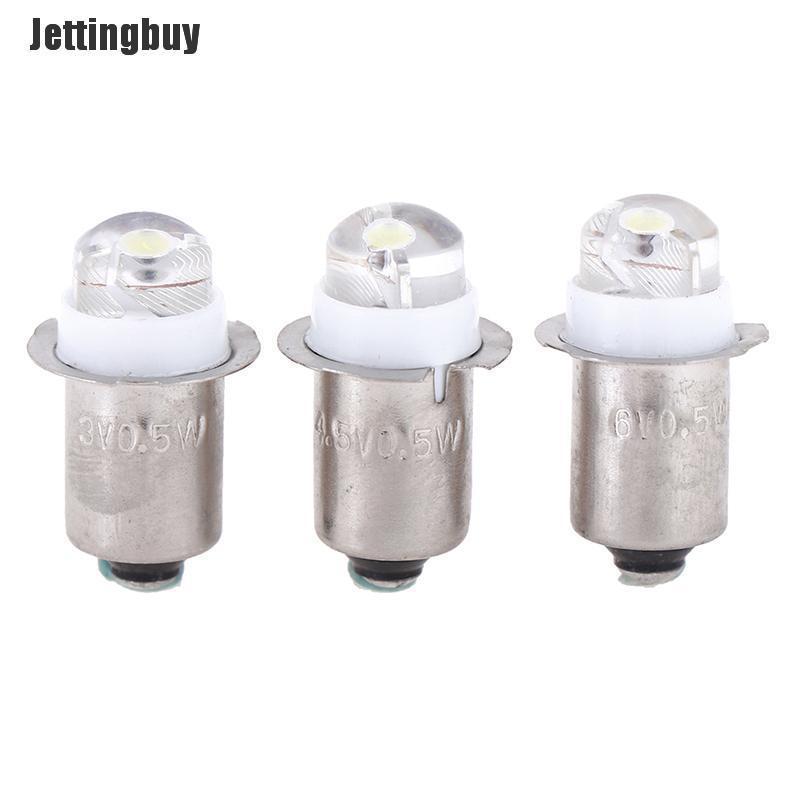Jettingbuy Đèn Làm Việc P13.5S 0.5W 3V 4.5V 6V Đèn Pin Bóng Đèn Led Thay Thế Đèn Pin