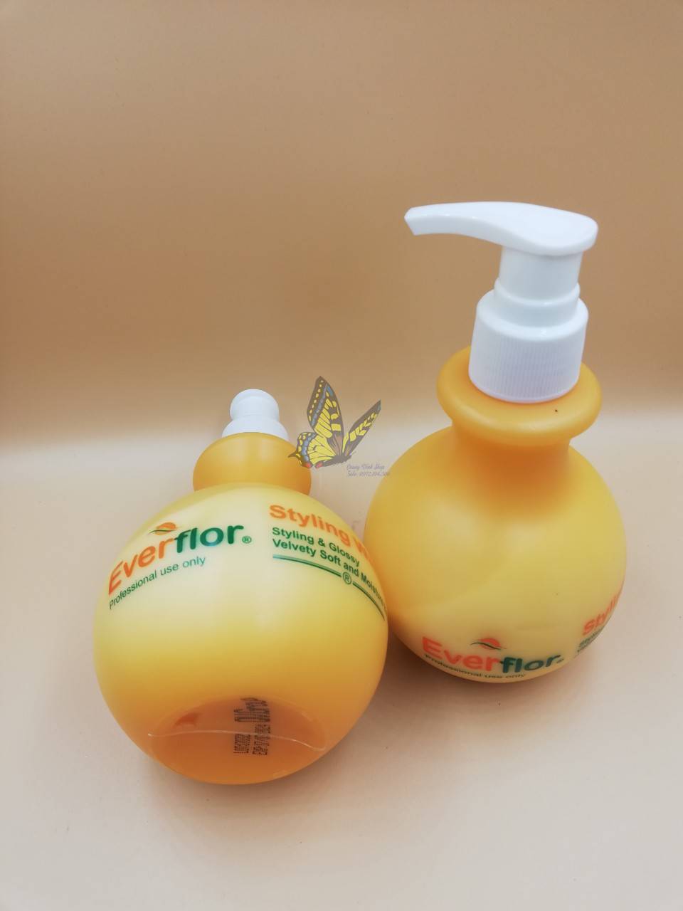 Kem dưỡng tạo kiểu tóc wax tóc everflor 330ml
