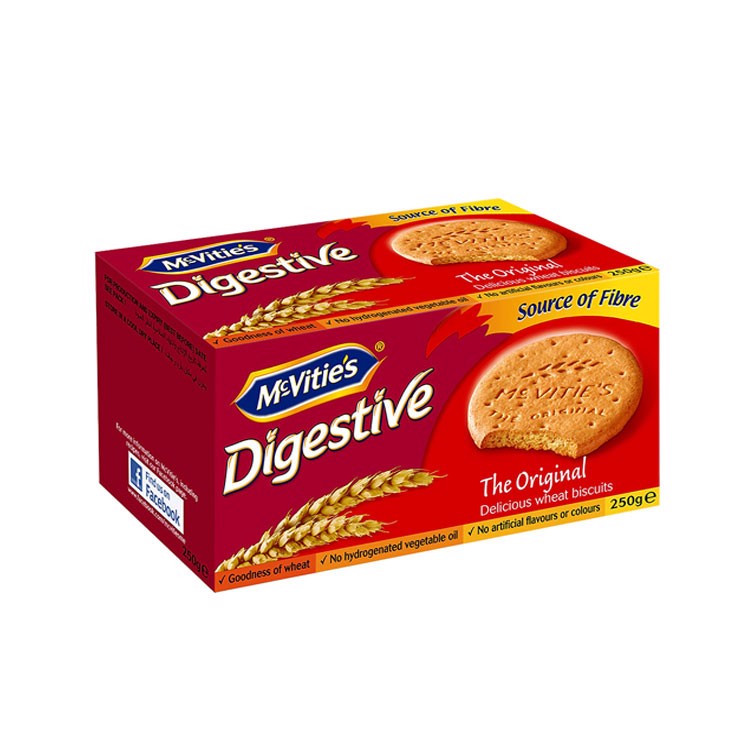 Bánh Quy Lúa Mì Nguyên Cám Mcvitie’S Digestive 250g