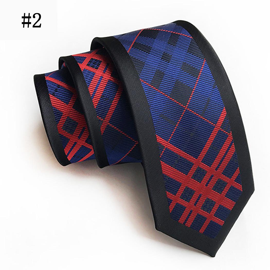 15 Styles Men's Flora Tie Paisley Strip Skinny 6CM Wide Slim Polyester Silk Jacquard Woven Necktie Gentleman Suit Accessories For Business Party Weddin