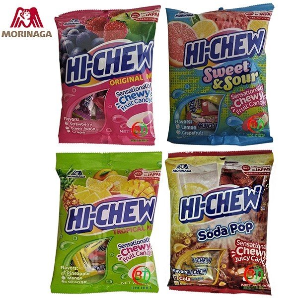 Kẹo mềm trái cây Morinaga (nhiều vị) Nhật Bản 90g