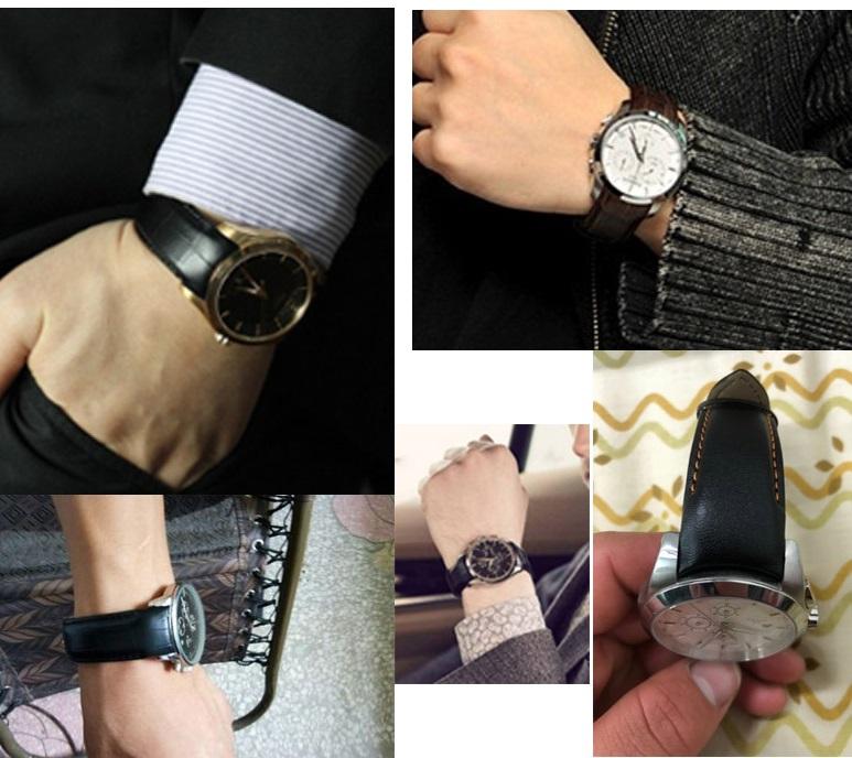 Dây Da Đồng Hồ Đầu Cong