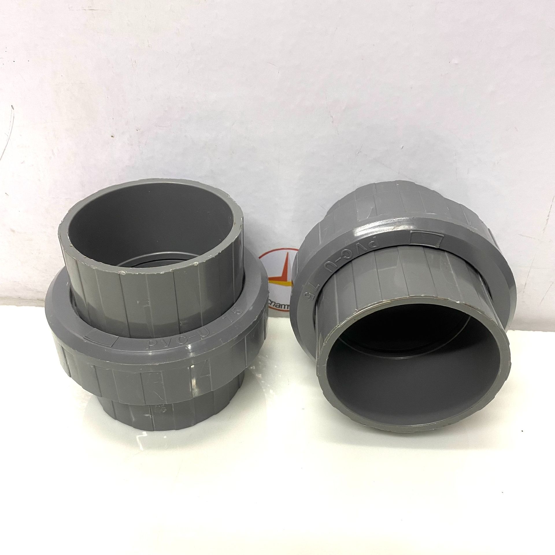 Khớp nối sống rắc co pvc phi 75